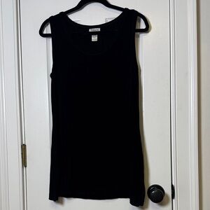 INC International Concepts Black Tank Top